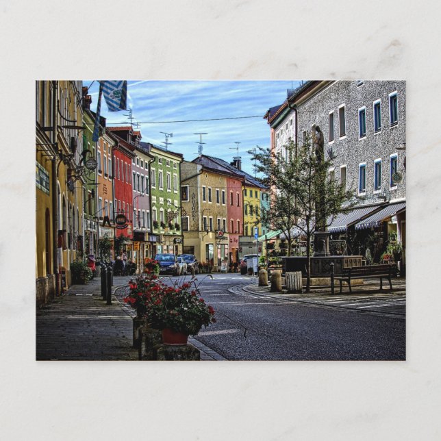 Postal Teisendorf, Alemania (Anverso)