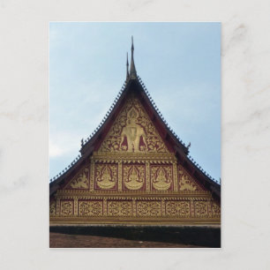 Postal tejado de haw phra kaew