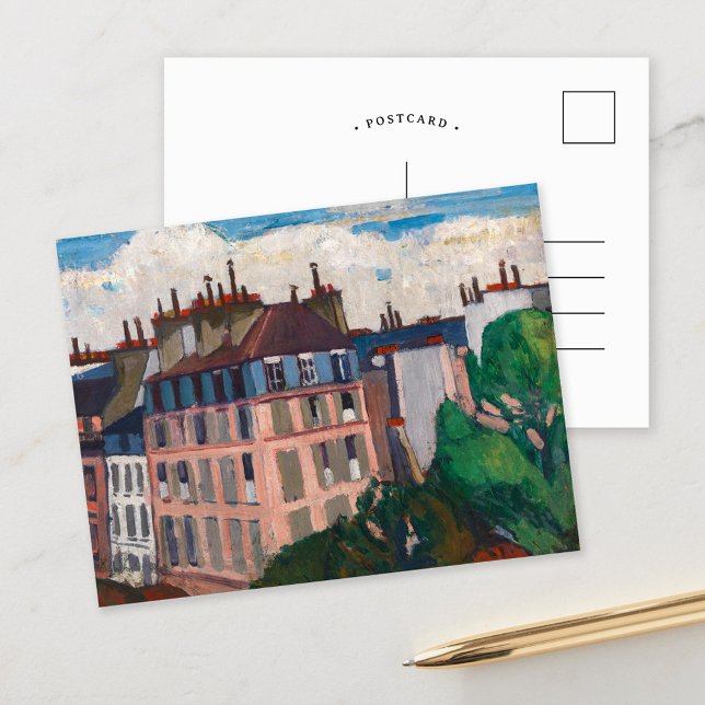 Postal Tejados, París | Henry Lyman Saÿen (Subido por el creador)