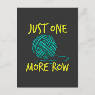 Postal Tejido de crochet