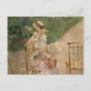 Postal Tejido femenino, Berthe Morisot Fine Ar