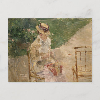 Postal Tejido femenino, Berthe Morisot Fine Ar