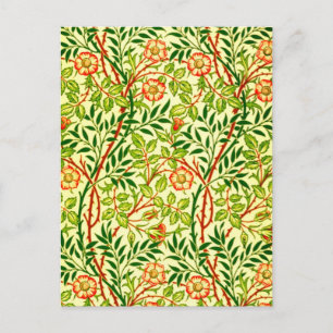 Postal Tejido/Moda-William Morris de postales-vintage 1