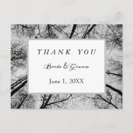 Postal Tejidos monocromáticos gracias