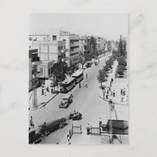Postal Tel Aviv a principios de los años 30