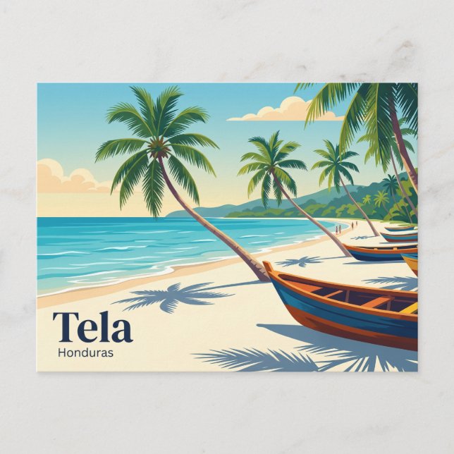 Postal Tela Honduras (Anverso)
