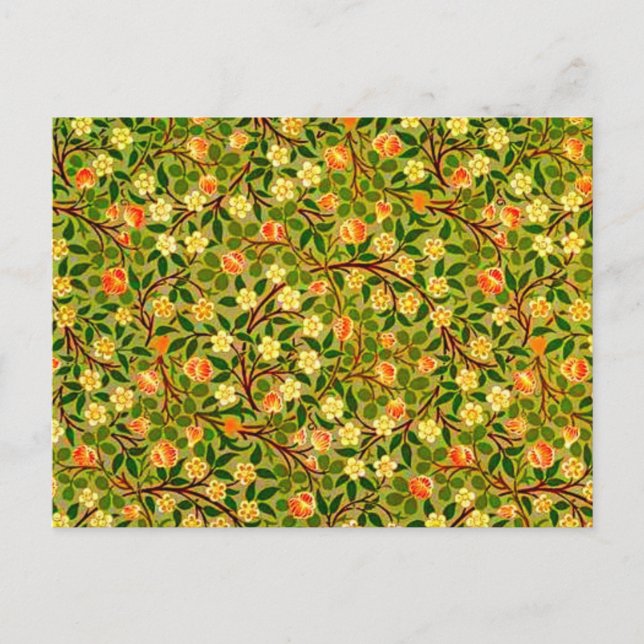 Postal Tela/Moda-William Morris 7 (Anverso)