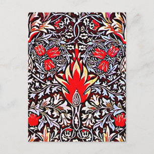Postal Tela postales-vintage/moda-William Morris 23