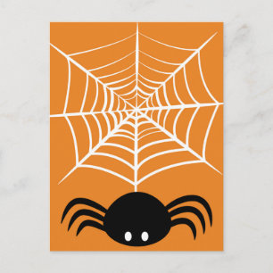 Postal Telaraña de Halloween