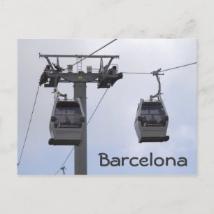 Postal Telefèric de Montjuïc, Barcelona