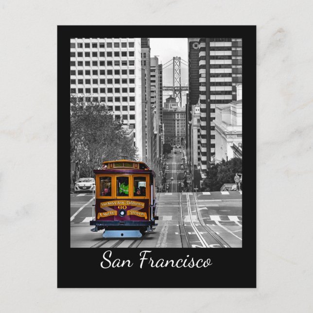 Postal Teleférico de San Francisco (Anverso)