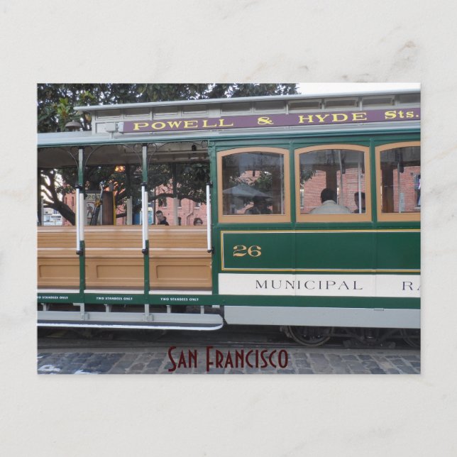 Postal Teleférico de San Francisco (Anverso)