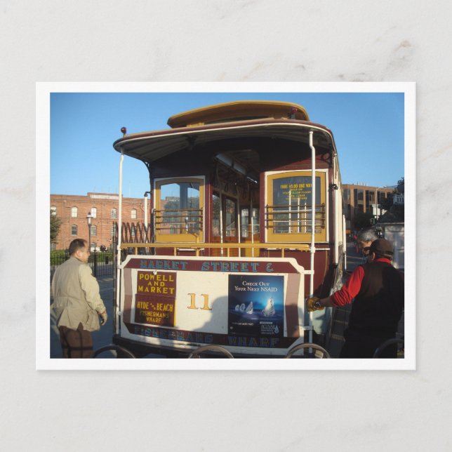 Postal Teleférico de San Francisco (Anverso)