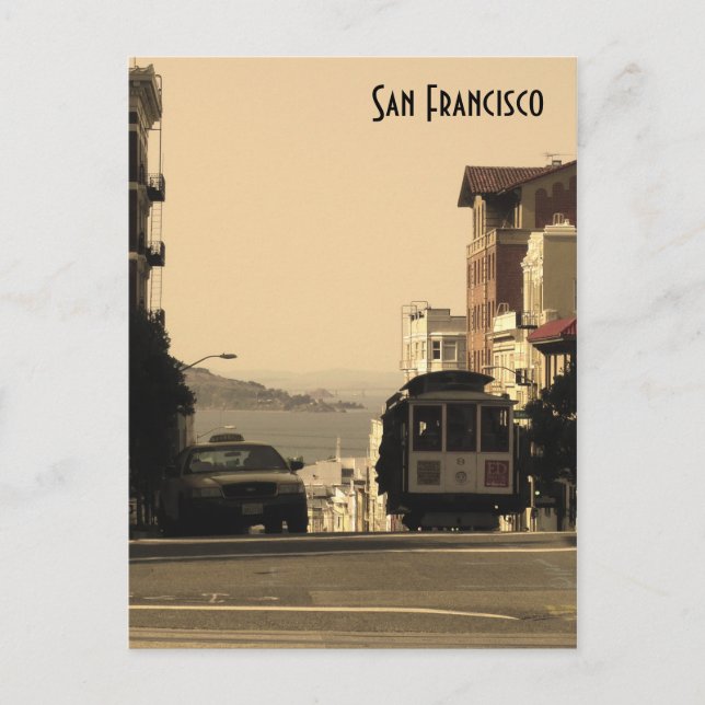 Postal Teleférico de San Francisco (Anverso)