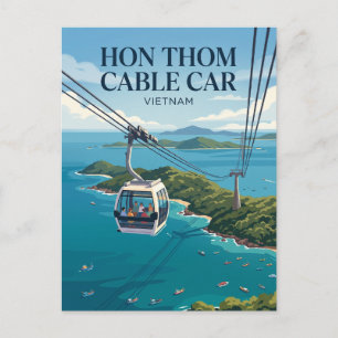 Postal Teleférico Hòn Thơm Vietnam