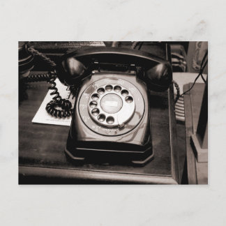 Postal Teléfono antiguo
