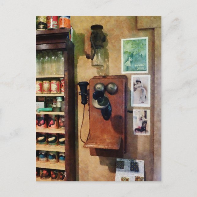 Postal Teléfono Antiguo (Anverso)