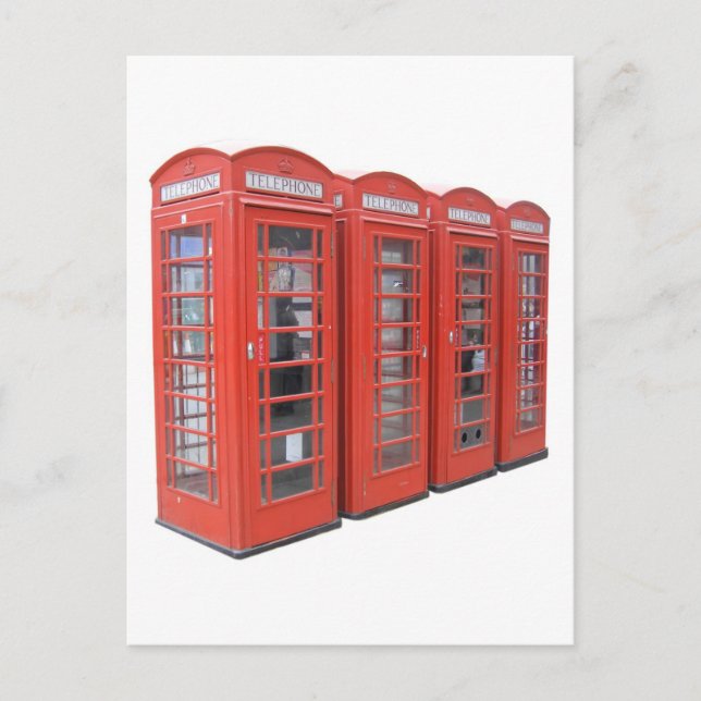 Postal Teléfono de Londres (Anverso)