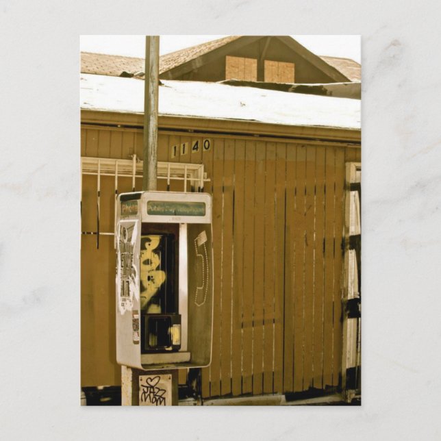 Postal Teléfono de pago (Anverso)