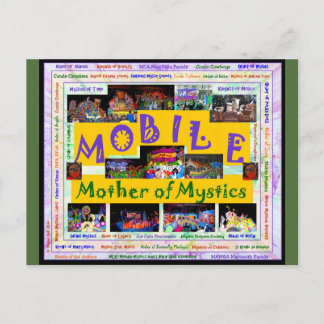 Postal Teléfono móvil: Madre de los místicos 2