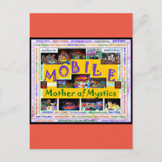 Postal Teléfono móvil: Madre de los místicos 2