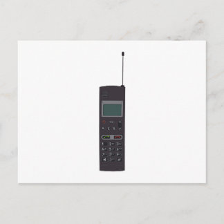 Postal Teléfono móvil retro