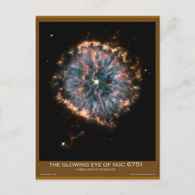 Postal Telescopio espacial Hubble Fotos asombrosas (Anverso)