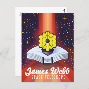 Postal Telescopio espacial James Webb