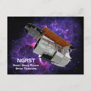 Postal Telescopio espacial romano de Nancy Grace