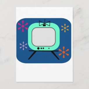 Postal Televisión retro