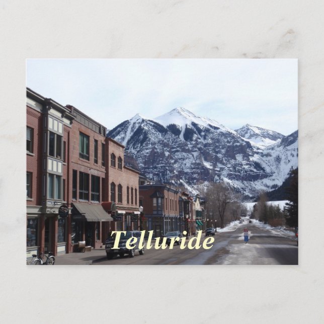 Postal tellurida (Anverso)