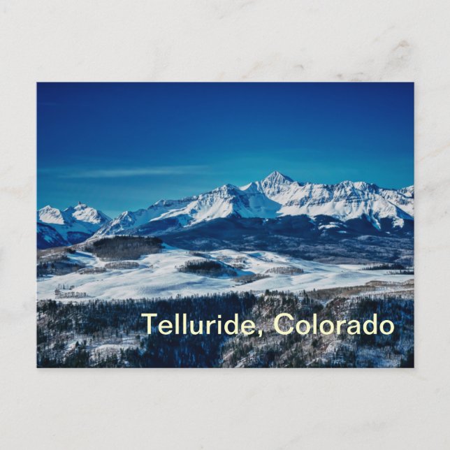 Postal Telluride, Colorado (Anverso)