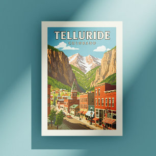 Postal Telluride Vintage Colorado