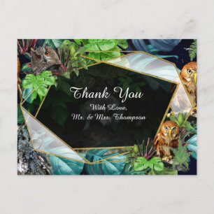 Postal tema de celebración de fiesta en vivo por la noche