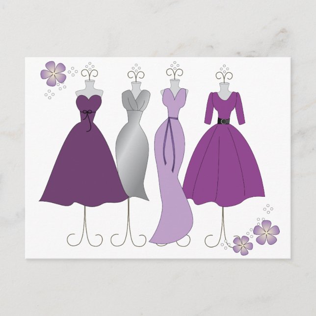 Postal Tema de Vestir Shop-Daisy (Anverso)