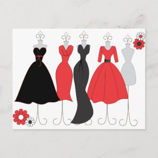 Postal Tema de Vestir Shop-Daisy