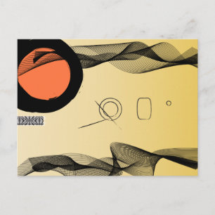 Postal Tema japonés