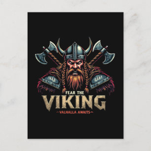 Postal Temer Al Viktor Guerrero Nórdico Valhalla Awaits