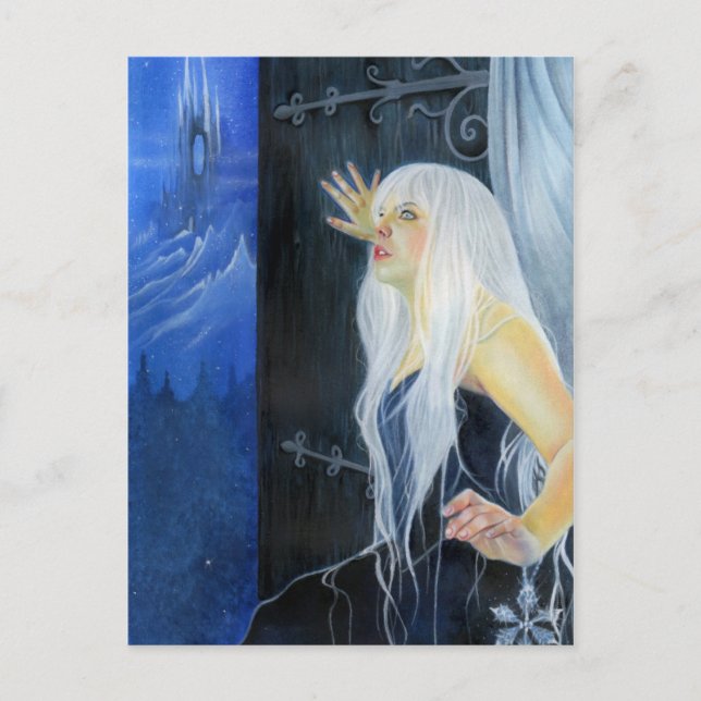 Postal Tempest Of Ice Fantasy Ice Beaucard (Anverso)