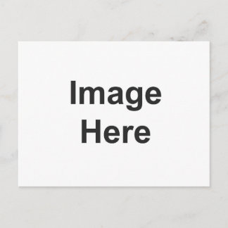 Postal template postcard