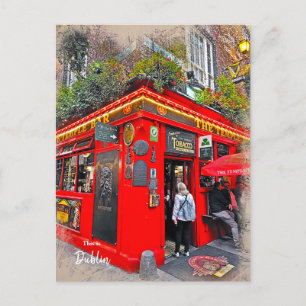 Postal Temple Bar Dublin Irlanda