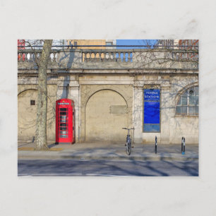 Postal Temple Station London UK Postcard