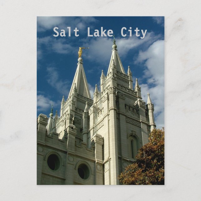 Postal Templo (Anverso)