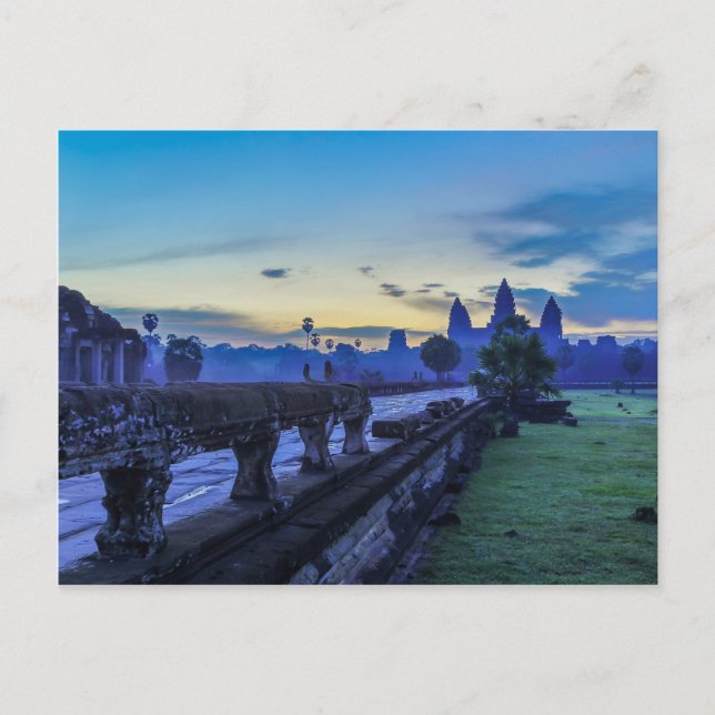 Postal Templo Angkor Wat - Postcard de Camboya (Anverso)