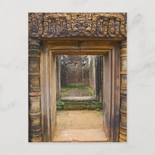 Postal Templo Banteay Srei, Angkor, Provincia de Siem Rea