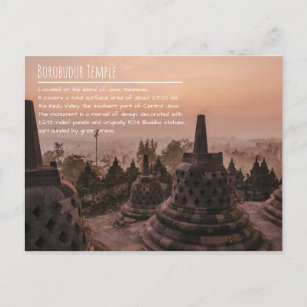 Postal Templo Borobudur