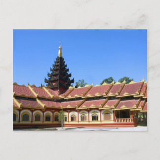 Postal Templo budista birmano Phra Jow La Keng
