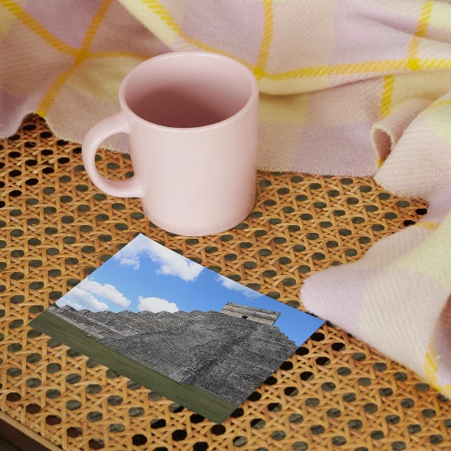 Postal Templo Chichen Itza de Kukulcán vista suroeste (Subido por el creador)