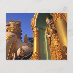 Postal Templo de Birmania (Myanmar), Rangún (Rangún)