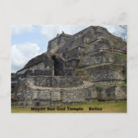 Templo de Dios del Sol Maya, Belice